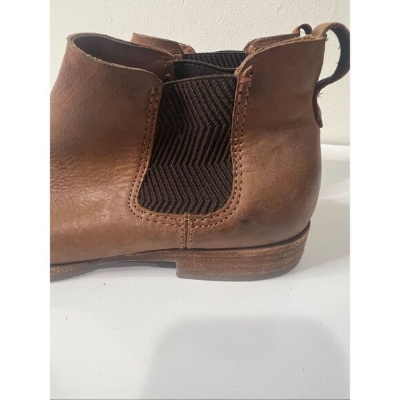 Kork-Ease Brown Leather Ankle Boots Sz 9M - Picture 3 of 8